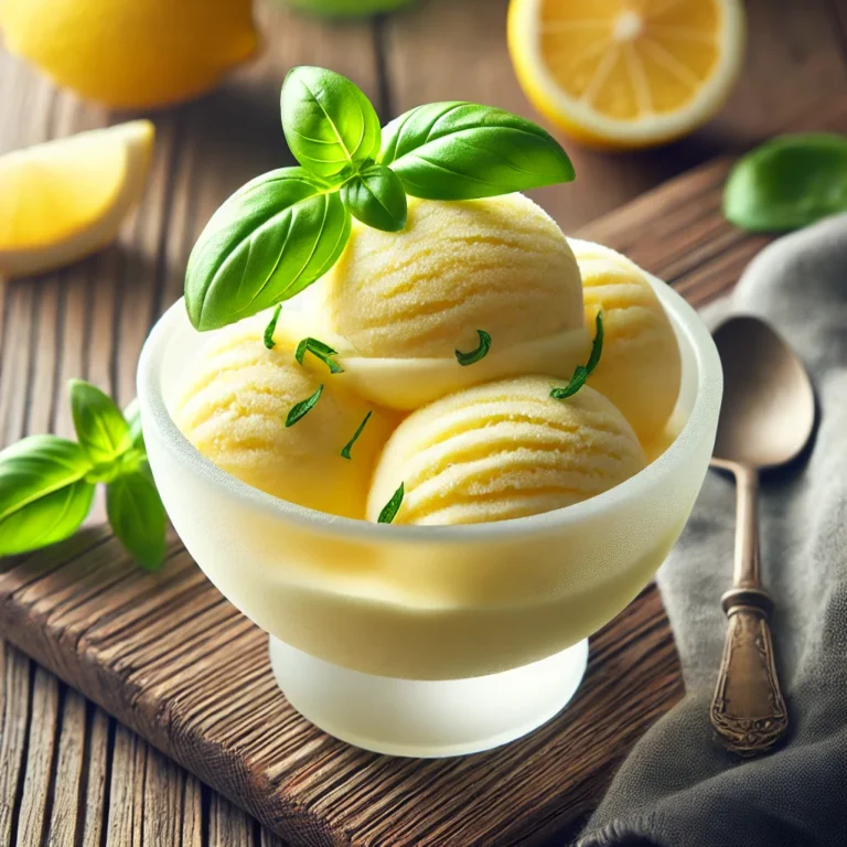 Sorbet Citron Basilic novascope : L’Allié Fraîcheur qui va Étonner tes Papilles