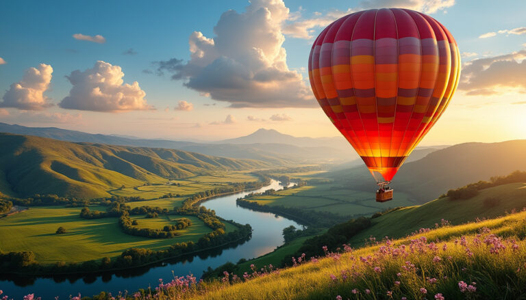 Vivre un vol en montgolfière : une aventure mémorable dans les cieux