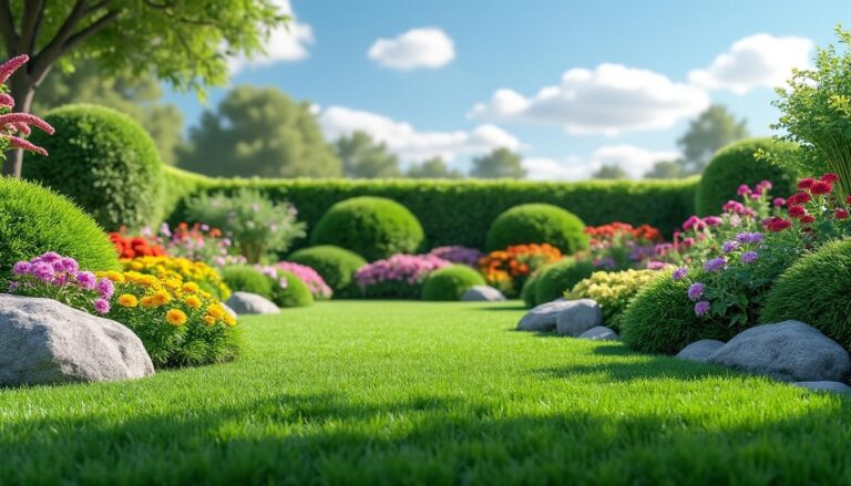découvrez pourquoi le gazon synthétique est la solution idéale pour profiter d’un jardin verdoyant toute l’année sans contrainte d’arrosage, de tonte ni d’entretien. optez pour un extérieur impeccable et durable !